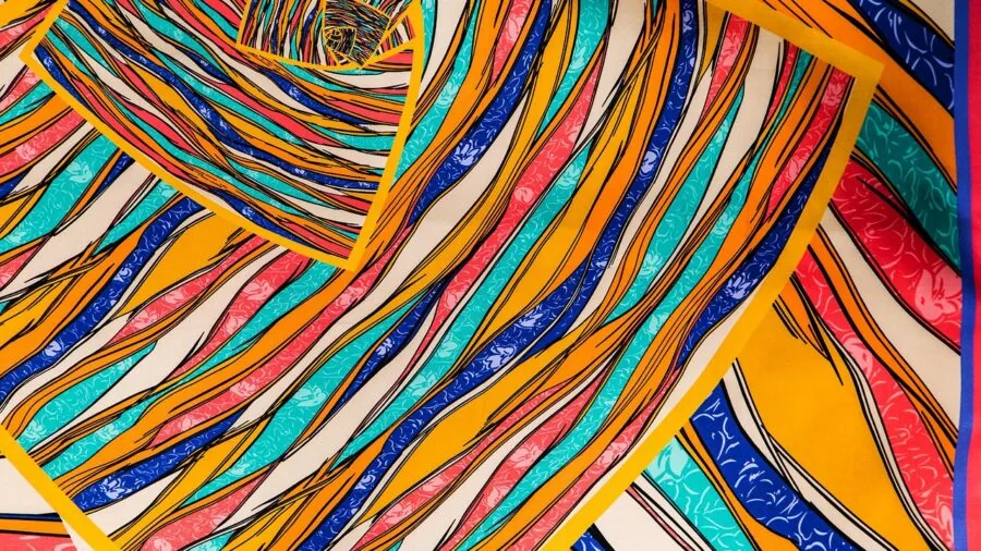 Close-up of soft cotton fabric showing texture and weave, demonstrating breathable material quality