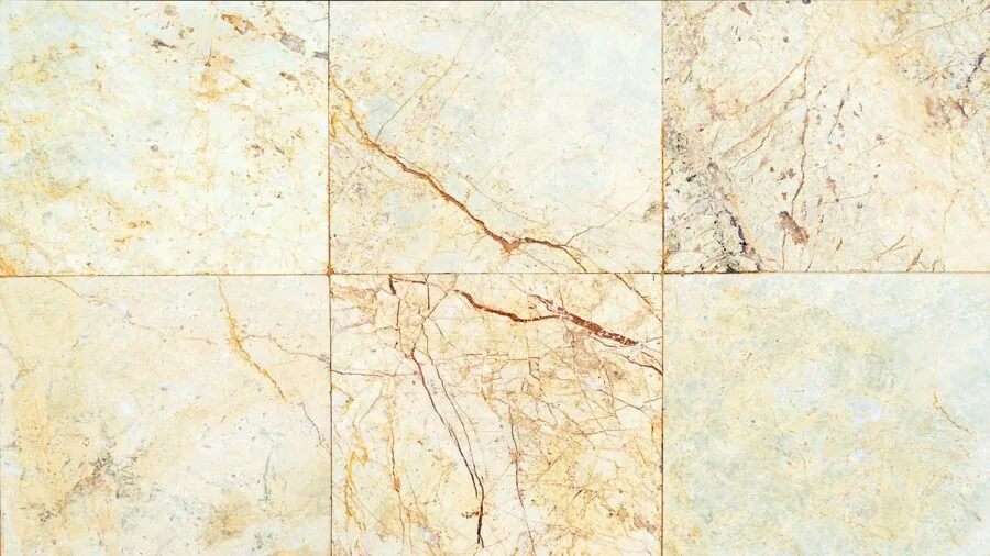 Close-up view of different bathroom mat textures and materials in natural lighting
