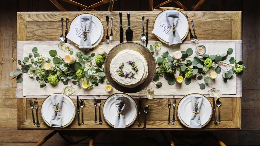 Family sharing a casual meal together at a dining table in natural light