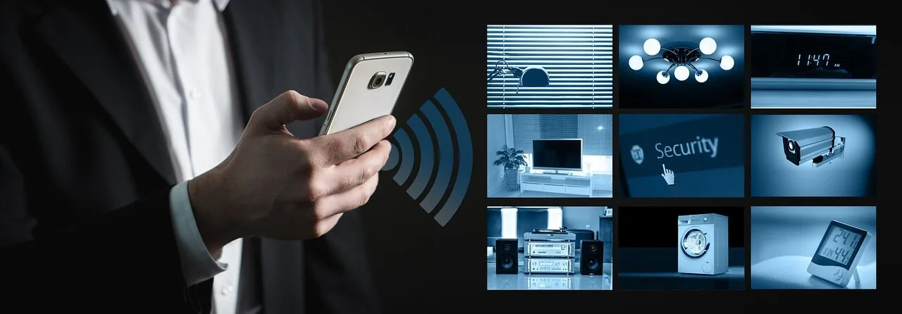 Home security cameras installed on exterior of residential house