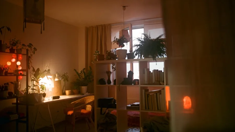 Interior home spaces showing different room environments and conditions for climate control planning