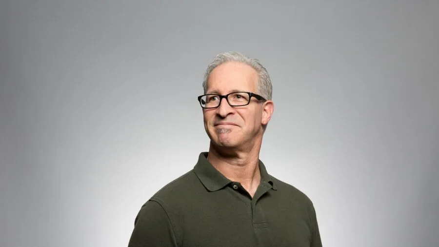 Man in casual cotton polo shirt enjoying outdoor lifestyle activity