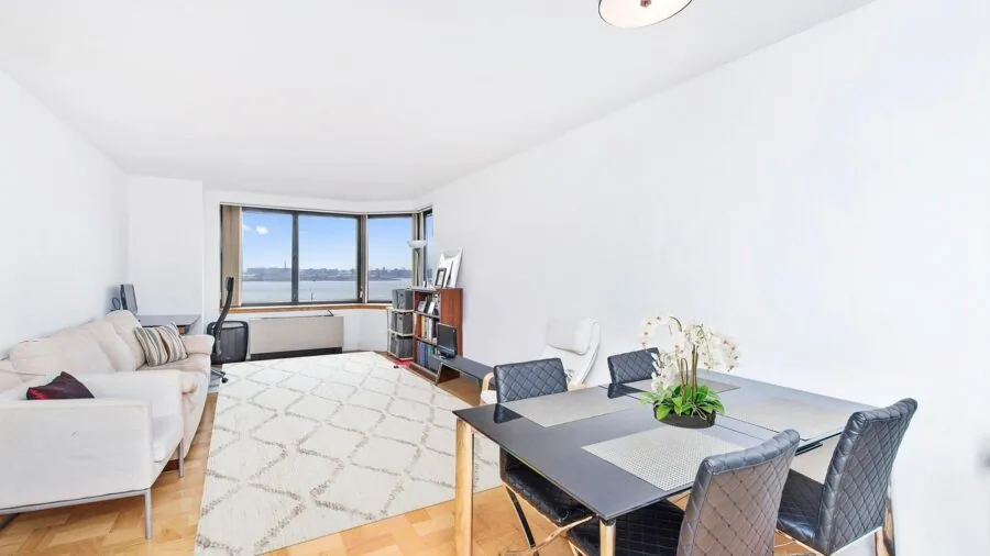 Modern living room interior showing home layout and spaces for evaluating Wi-Fi coverage needs