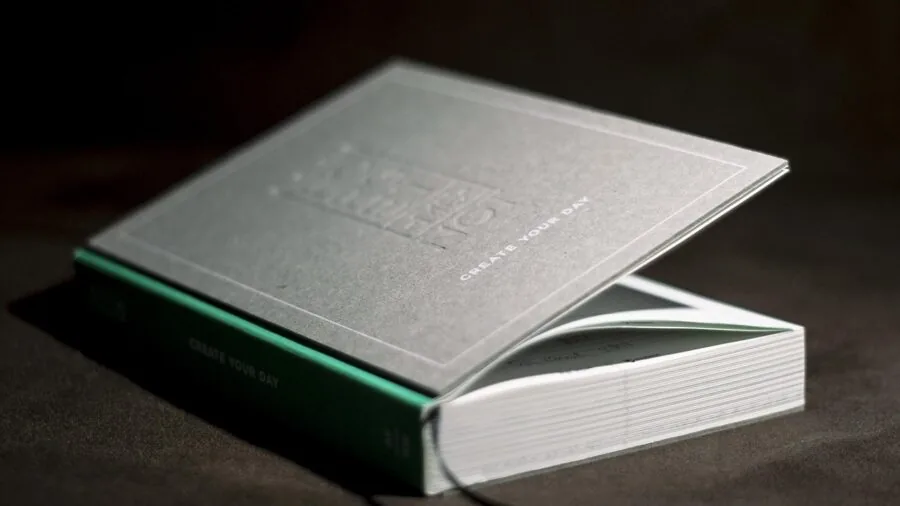 Person organizing passports, cash and valuables in organized storage space