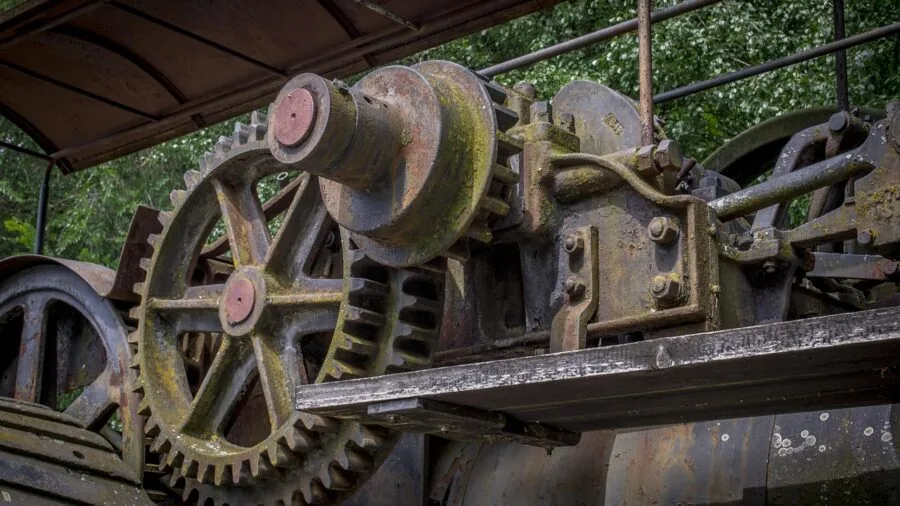 Weathered outdoor sports equipment showing effects of sun and humidity damage
