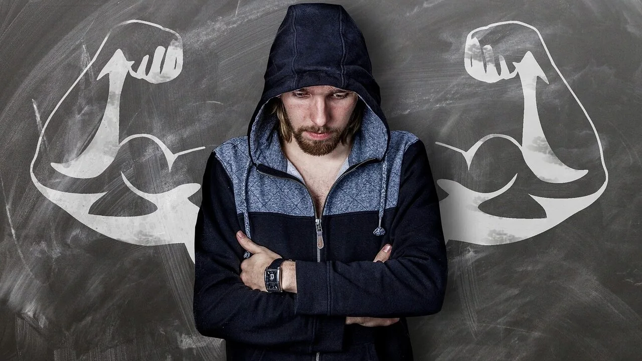 Wrist weights worn on arms during exercise workout