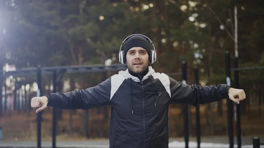 Young child wearing well-fitting headphones while enjoying outdoor activities, demonstrating proper fit and comfort
